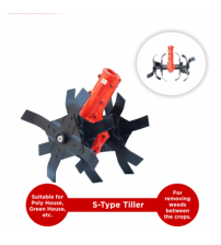 Balwaan Tiller Attachment 28mm S type - Heavy (Black)